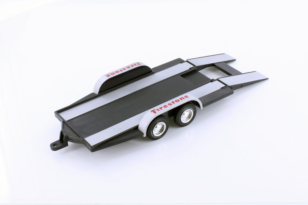 Plastic Toy Car Trailer, Firestone - Maisto 33708 - 1/24 scale Plastic Trailer Accessory