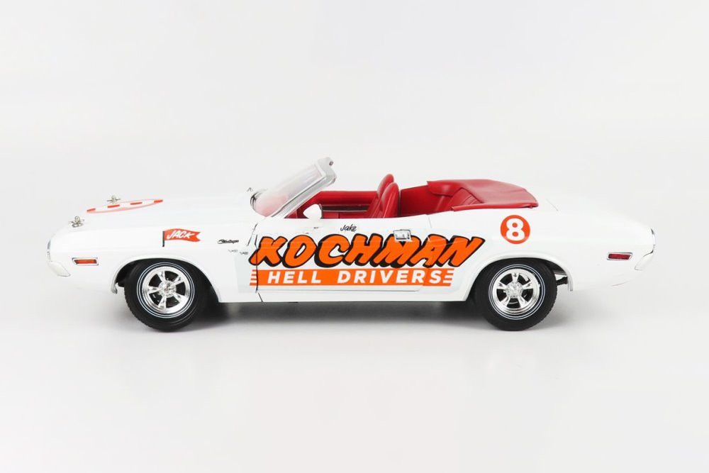 1970 Dodge Challenger Convertible, #8 - Greenlight 13633 - 1/18 scale Diecast Model Car