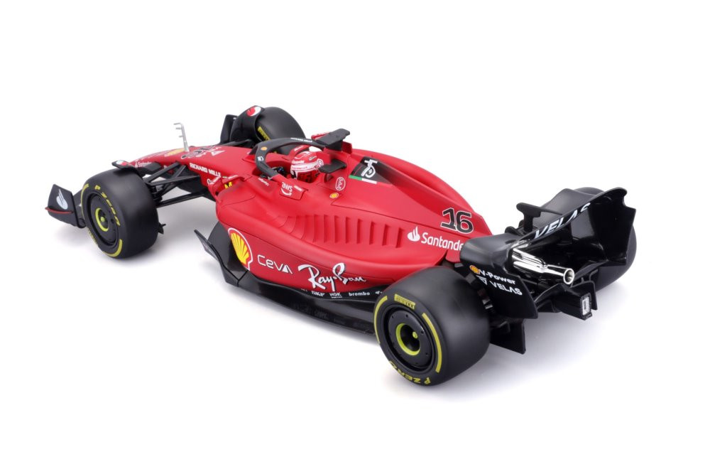 Bburago Ferrari Formula 1 Racing F1-75 2022 1:18 #16 Charles Leclerc  18-16811 CL