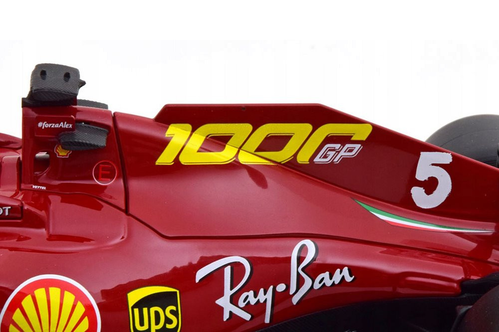 2020 Ferrari SF1000, #5 Sebastian Vettel - Bburago 18