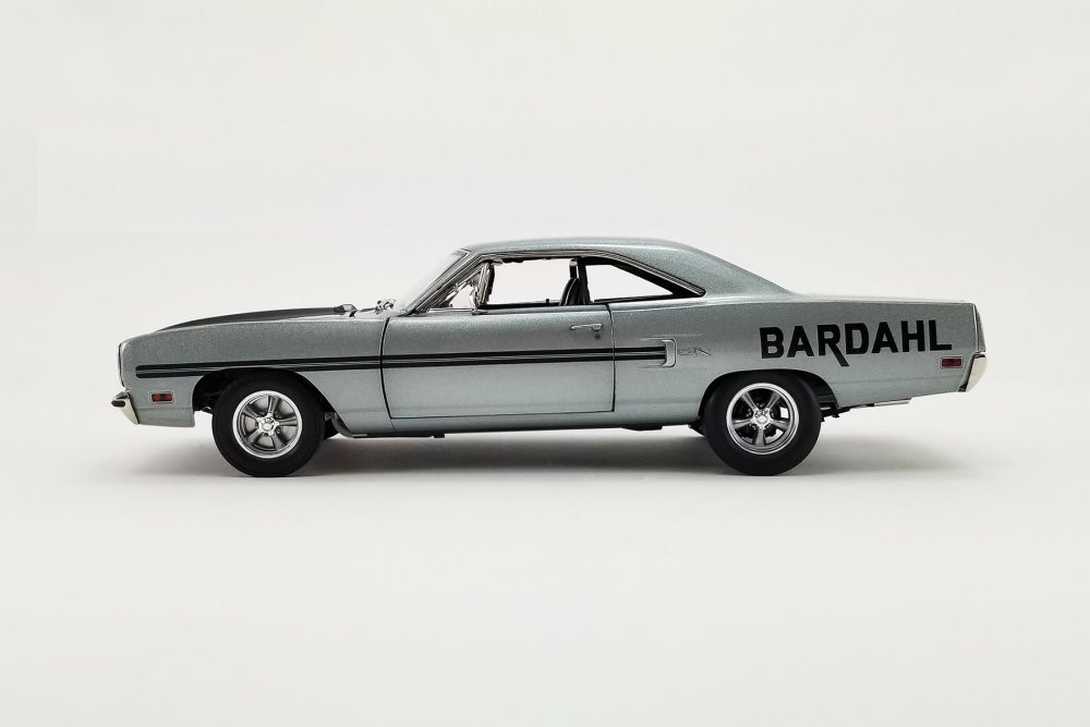 1970 Plymouth GTX Drag Car , Gray - GMP 18952 - 1/18 scale Diecast Model  Toy Car