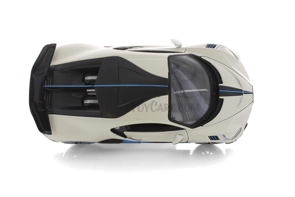 Bugatti Divo, White - Maisto 31526W - 1/24 scale Diecast Model Toy Car