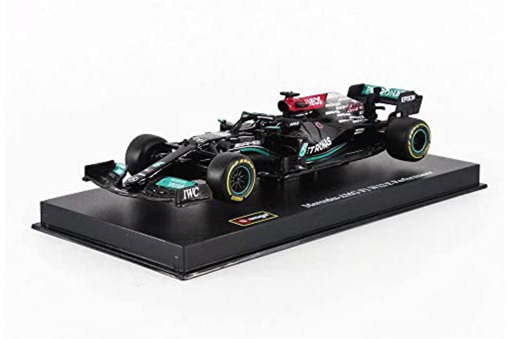 2021 Mercedes-Benz AMG F1 W12  w/Driver, #44 Lewis Hamilton - Bburago - 1/43 scale Diecast  Car