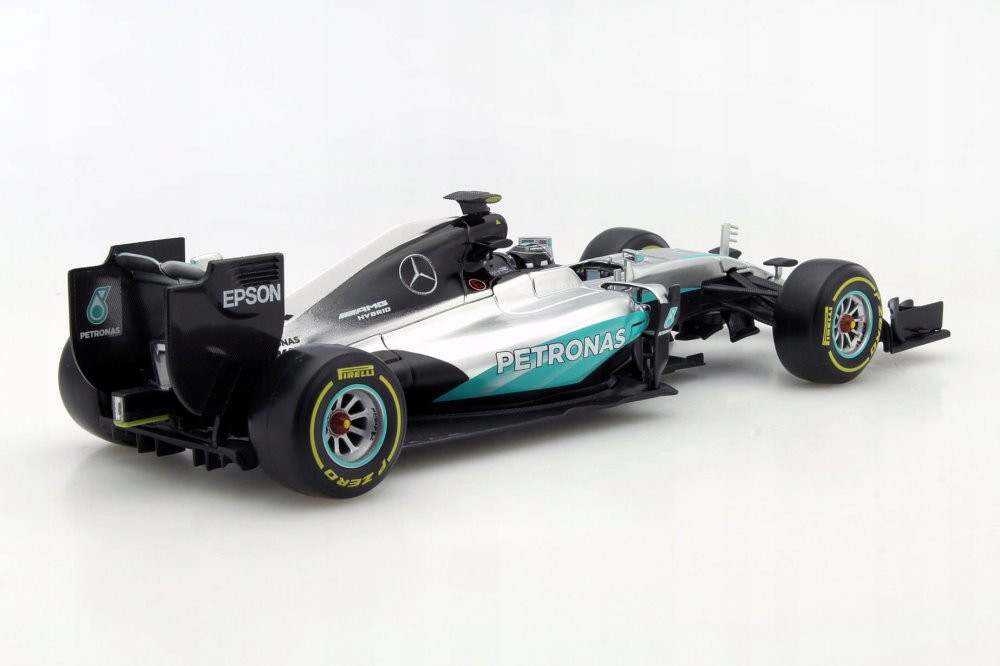 2016 Mercedes-Benz AMG F1 W07, #6 Nico Rosberg - Bburago 18
