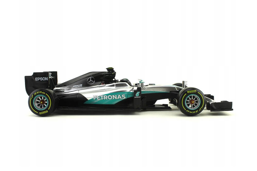 2016 Mercedes-Benz AMG F1 W07, #6 Nico Rosberg - Bburago 18-18001ROSB - 1/18 scale Diecast Car