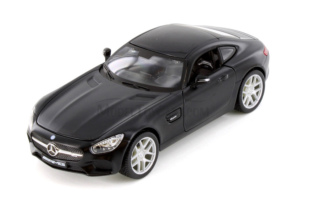 Mercedes-Benz AMG GT, Matte Black - Maisto 34134 - 1/24 Scale