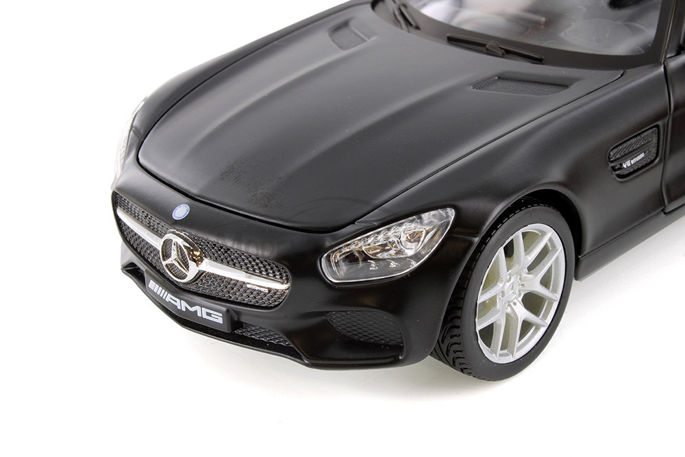 Mercedes-Benz AMG GT, Matte Black - Maisto 34134 - 1/24 Scale