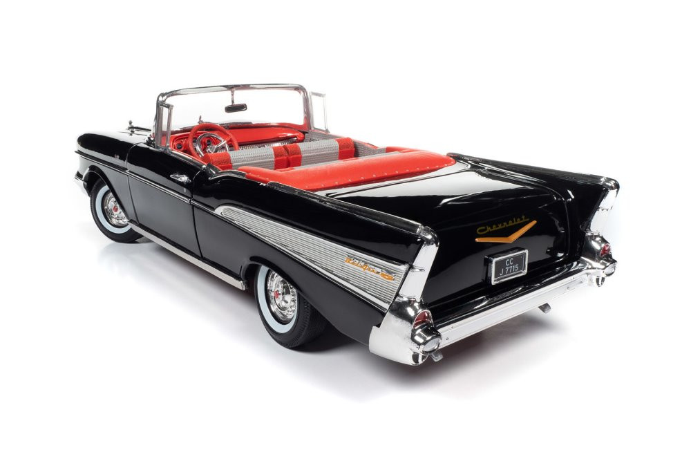 1957 Chevy Bel Air Convertible, James Bond - Auto World AWSS134