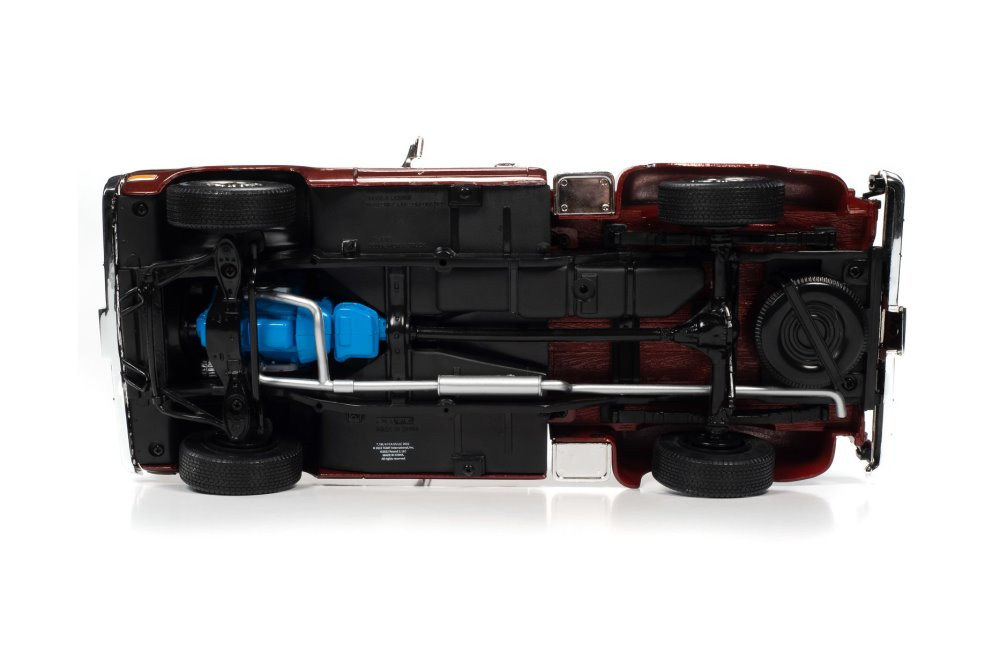 1979 Dodge Warlock II D100 Utiline Pickup Truck, Red - Auto World