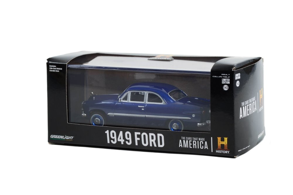 限定品 Somerville Models 1/43 1949 Ford 54A 1949 Ford Coupe, The Cars That Made America - Greenlight 86630 - 1