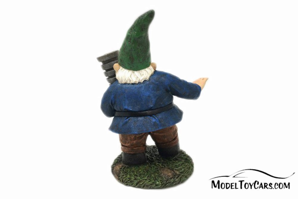 Garden Gnome Watering Fun IV, Blue - American Diorama 8449 - Garden Statue