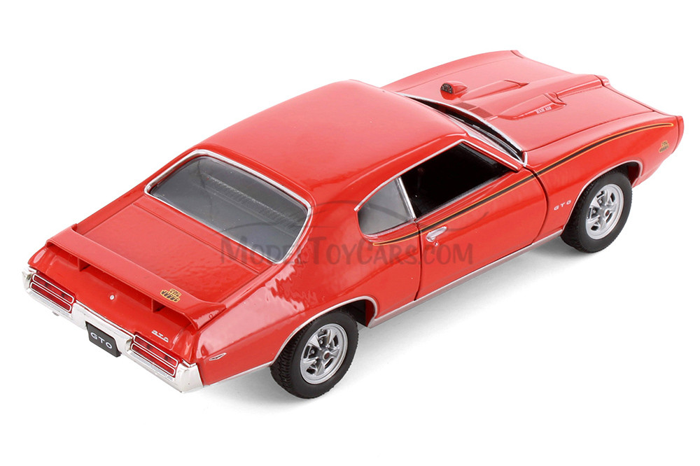 1969 Pontiac GTO, Orange - Showcasts® 22501 - 1/24 scale Diecast