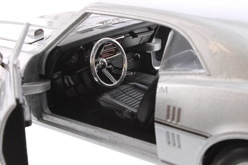 1967 Pontiac Firebird, Silver - Showcasts® 22502 - 1/24 scale Diecast Model  Car