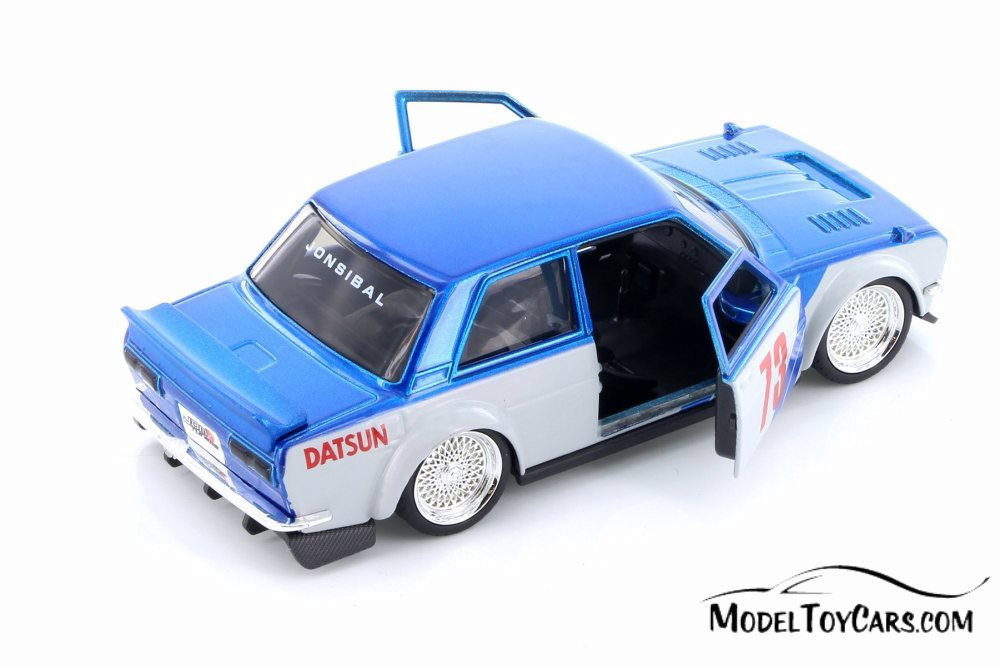 1973 Datsun 510 Widebody , #73 Jada 98562DP1 1/32 Scale Diecast