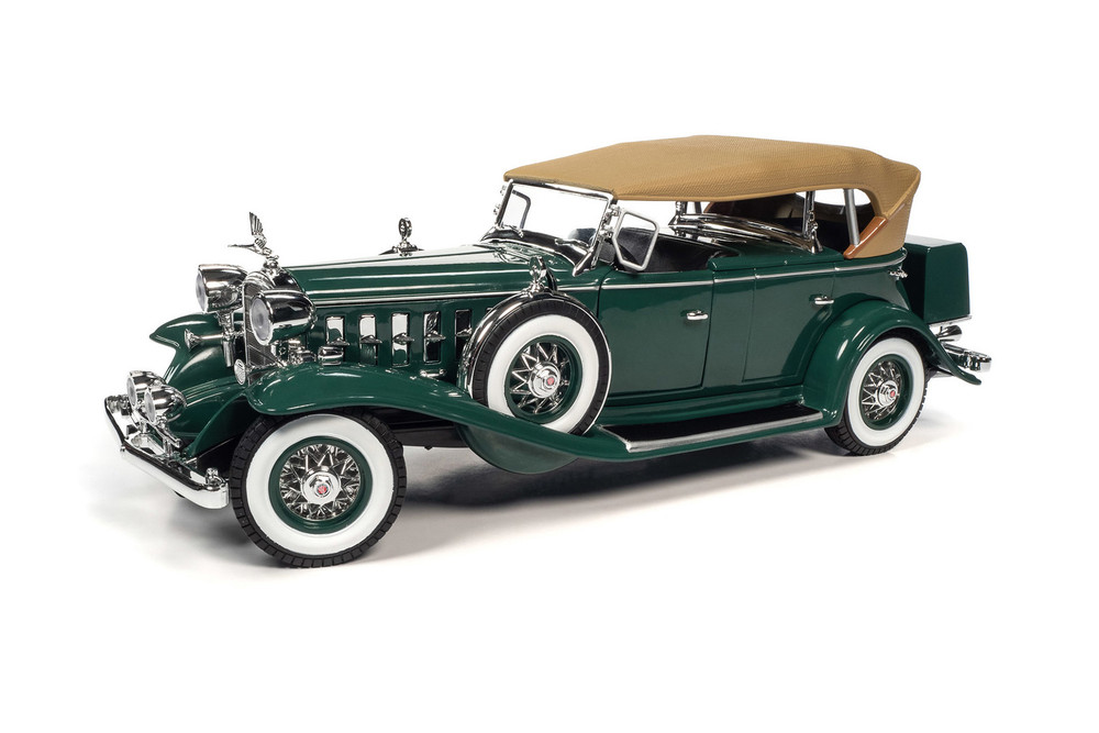 1932 Cadillac V16 Sport Phaeton, Dark Green - Auto World
