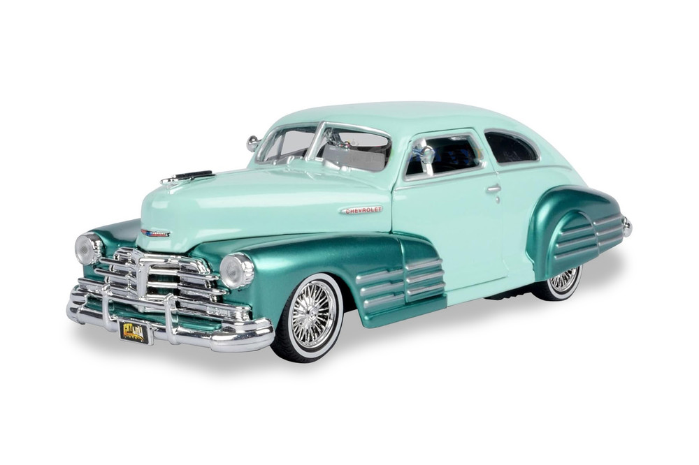 1948 Chevy Aerosedan Fleetline Lowrider, Green - Motor Max