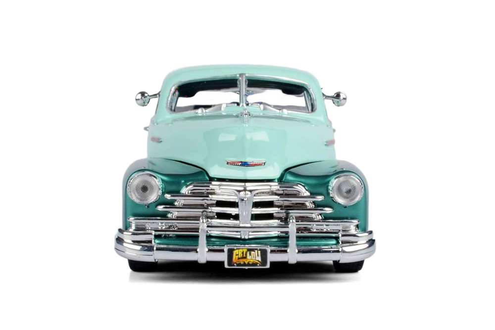 1948 Chevy Aerosedan Fleetline Lowrider, Green - Motor Max
