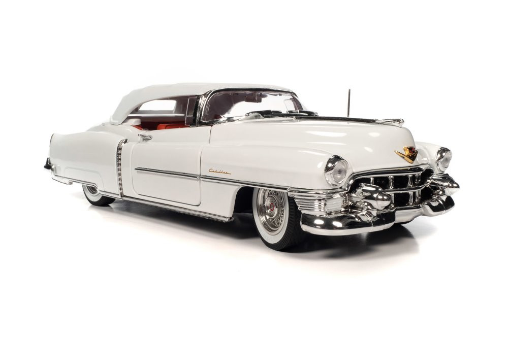 1953 Cadillac Eldorado Soft Top, Alpine White - Auto World AW316