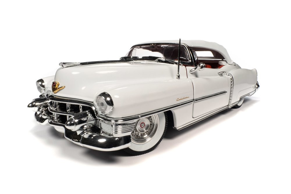 1953 Cadillac Eldorado Soft Top, Alpine White - Auto World AW316