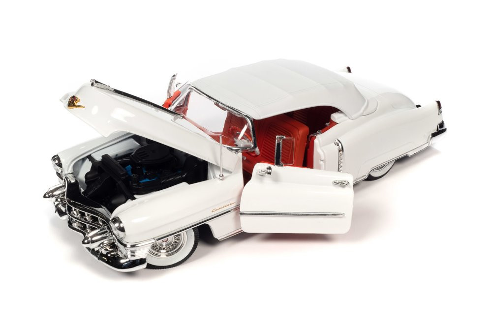 1953 Cadillac Eldorado Soft Top, Alpine White - Auto World AW316