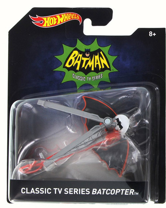 Classic TV Series Batcopter, Batman - Mattel DKL20/999C - 1/50