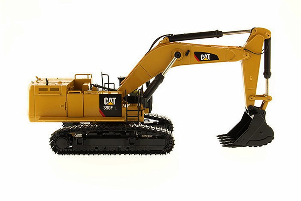 Caterpillar 390F LME Hydraulic Tracked Excavator, Yellow - Diecast