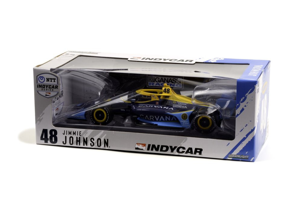 2021 NTT IndyCar, #48 Jimmie Johnson - Greenlight 11105 - 1/18 Scale Diecast Model Toy Car