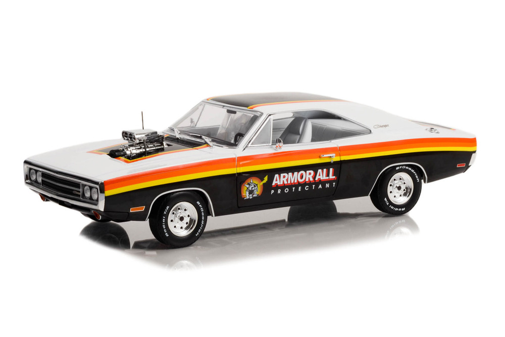 1970 Dodge Charger with Blown Engine, Armor All - Greenlight