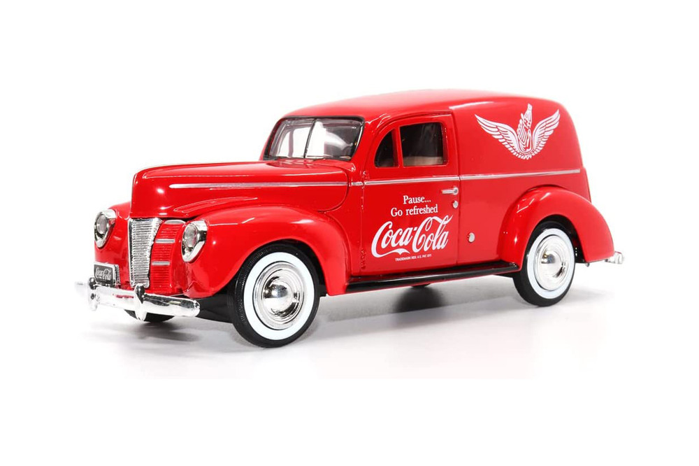 1940 Ford Sedan Cargo Van w/Vending Machine, Coca-Cola, Motor City