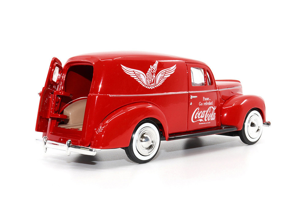 1940 Ford Sedan Cargo Van w/Vending Machine, Coca-Cola, Motor City