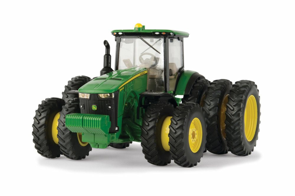 John Deere 8400R Tractor, Green - TOMY 45568 - 1/32 scale Diecast