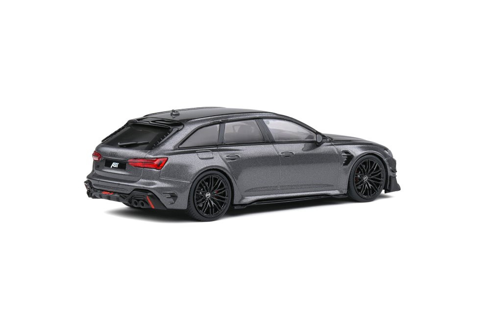 2022 Audi ABT RS6-R, Gray - Solido S4310702 - 1/43 Scale Diecast