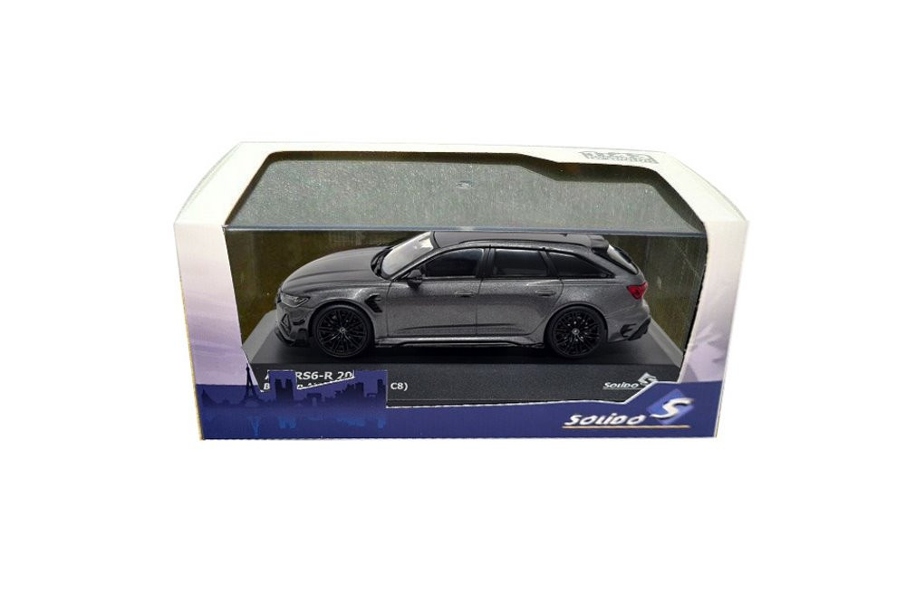 2022 Audi ABT RS6-R, Gray - Solido S4310702 - 1/43 Scale Diecast
