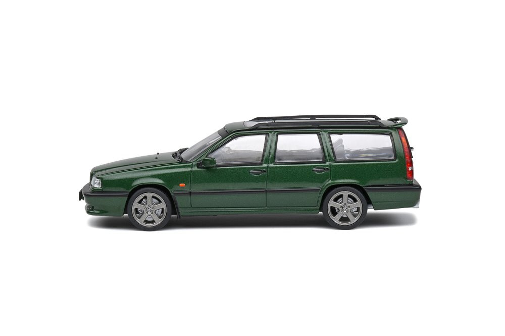 1995 Volvo T5R, Olive Green - Solido S4310602 - 1/43 Scale Diecast Model Toy Car