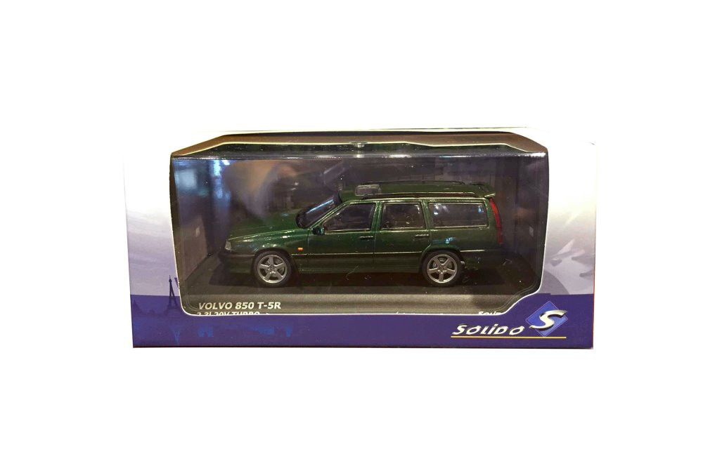1995 Volvo T5R, Olive Green - Solido S4310602 - 1/43 Scale Diecast Model Toy Car