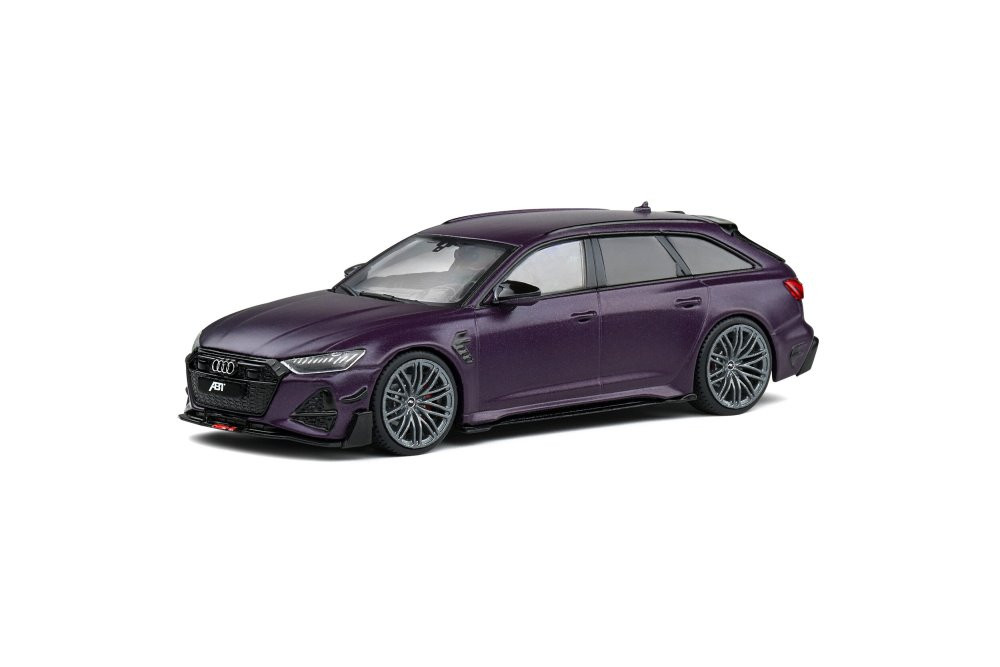2022 Audi ABT RS6-R, Purple - Solido S4310701 - 1/43 Scale Diecast Model Toy Car
