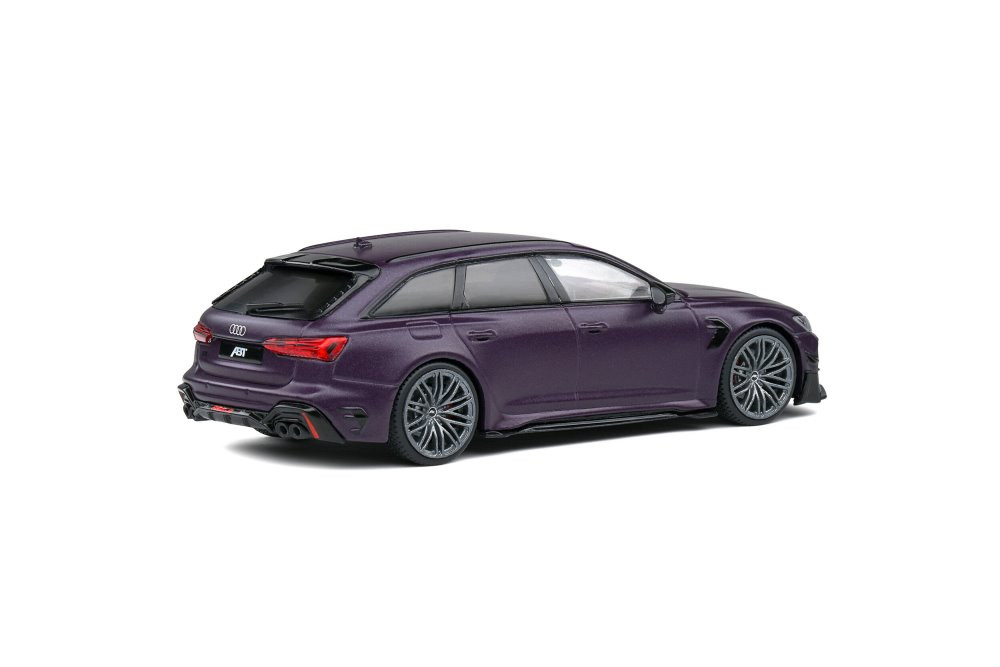 Modèle Réduit Audi RS6-R ABT 2021 Couleur Ibis White 1/43 Par Solido - Voiture Diecast Neuve, édition Spéciale
