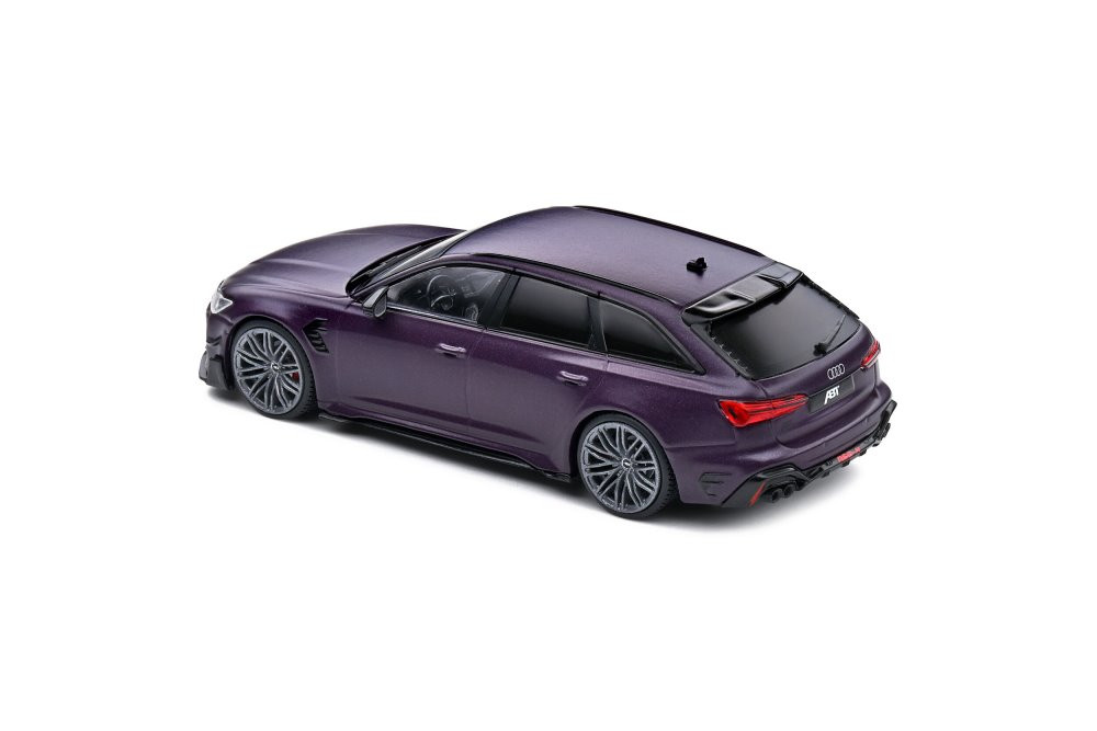 2022 Audi ABT RS6-R, Purple - Solido S4310701 - 1/43 Scale Diecast