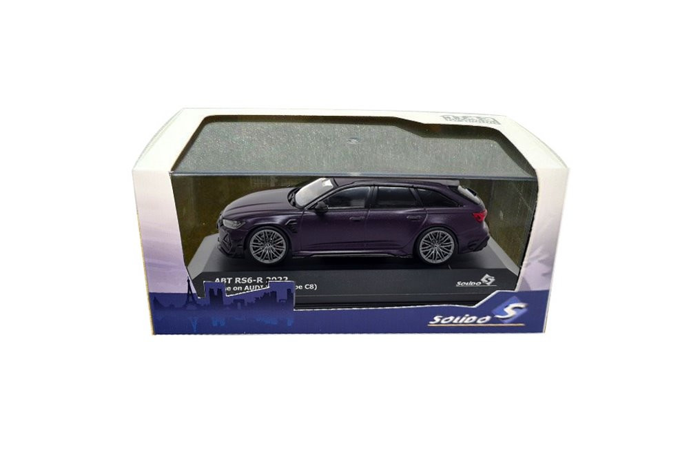 2022 Audi ABT RS6-R, Purple - Solido S4310701 - 1/43 Scale Diecast