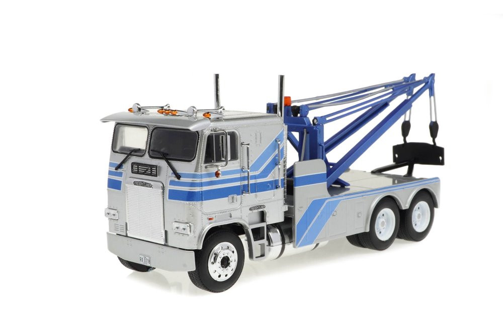 1984 Freightliner FLA 9664 Tow Truck, Silver - Greenlight 86632 - 1/43 ...