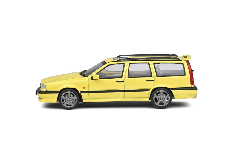 1995 Volvo T5R, Yellow - Solido S4310601 - 1/43 Scale Diecast Model Toy Car