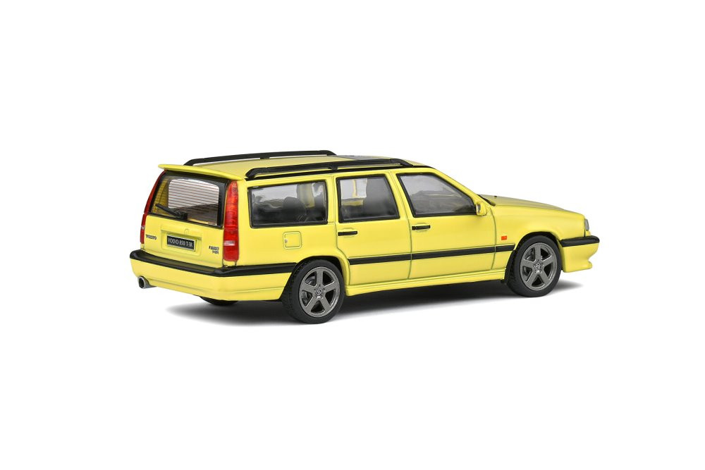 1995 Volvo T5R, Yellow - Solido S4310601 - 1/43 Scale Diecast Model Toy Car