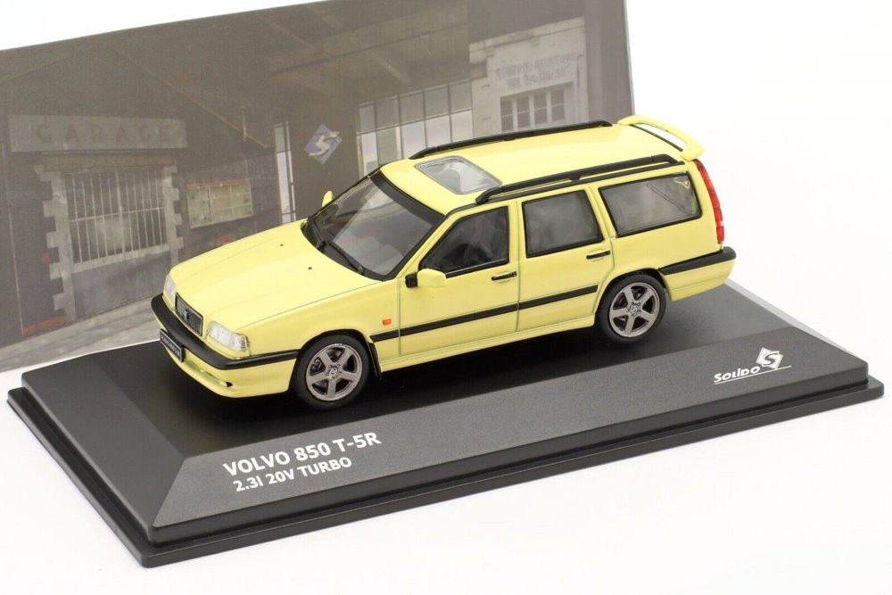 1/64 ボルボ　VOLVO 850 T-5R イエロー Volvo 850 T-5R Estate Yellow (Diecast Car) - HobbySearch Diecast