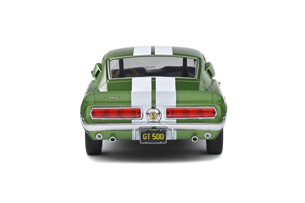 1967 Shelby GT500, Green - Solido S1802907 - 1/18 Scale Diecast Model Toy Car