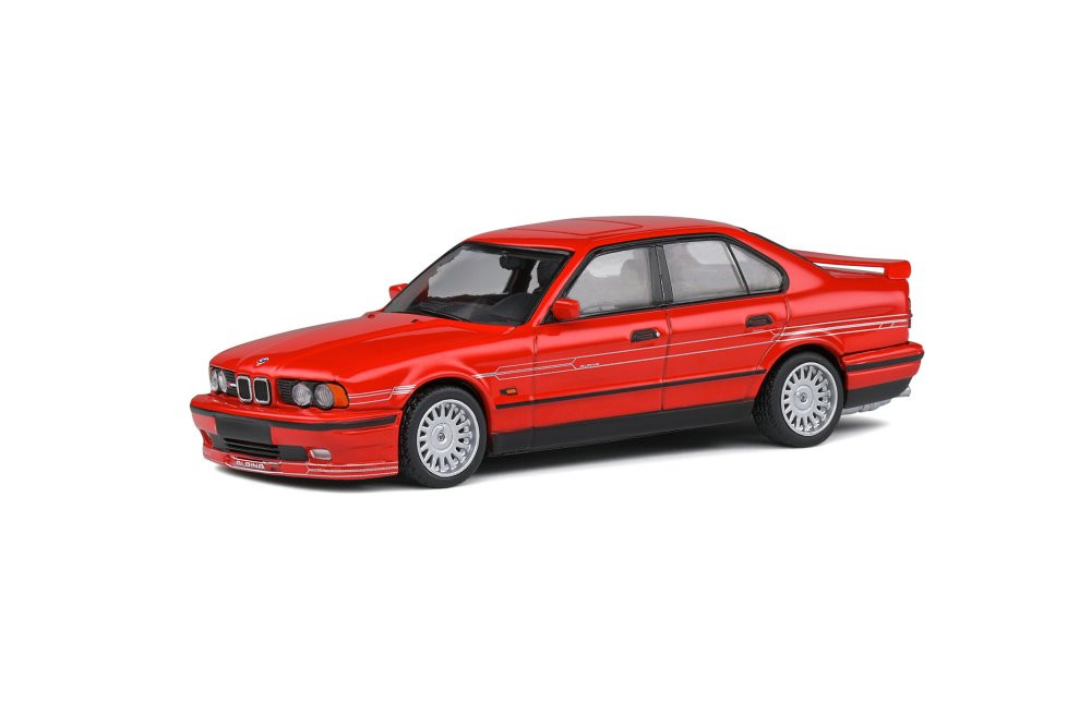 1994 BMW Alpina B10 (E34) BiTurbo, Red - Solido S4310402 - 1/43 Scale Diecast Model Toy Car