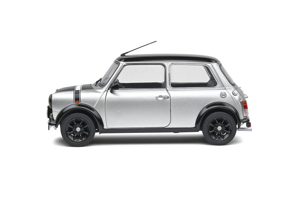 1998 Mini Cooper Sport, Silver - Solido S1800608 - 1/18