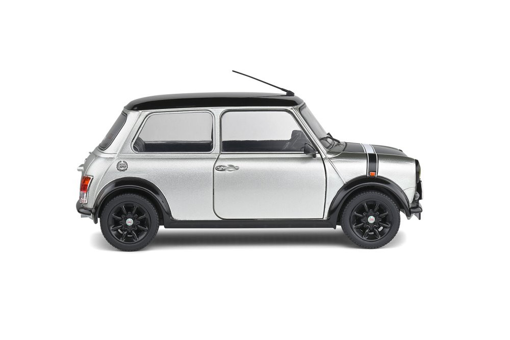1998 Mini Cooper Sport, Silver - Solido S1800608 - 1/18 Scale