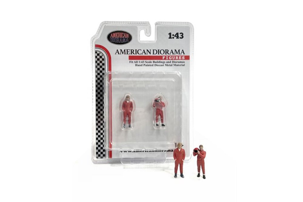Racing Legends - The 70s Drivers, American Diorama 76449 - 1/43 Scale Figurine - Diorama Accessory