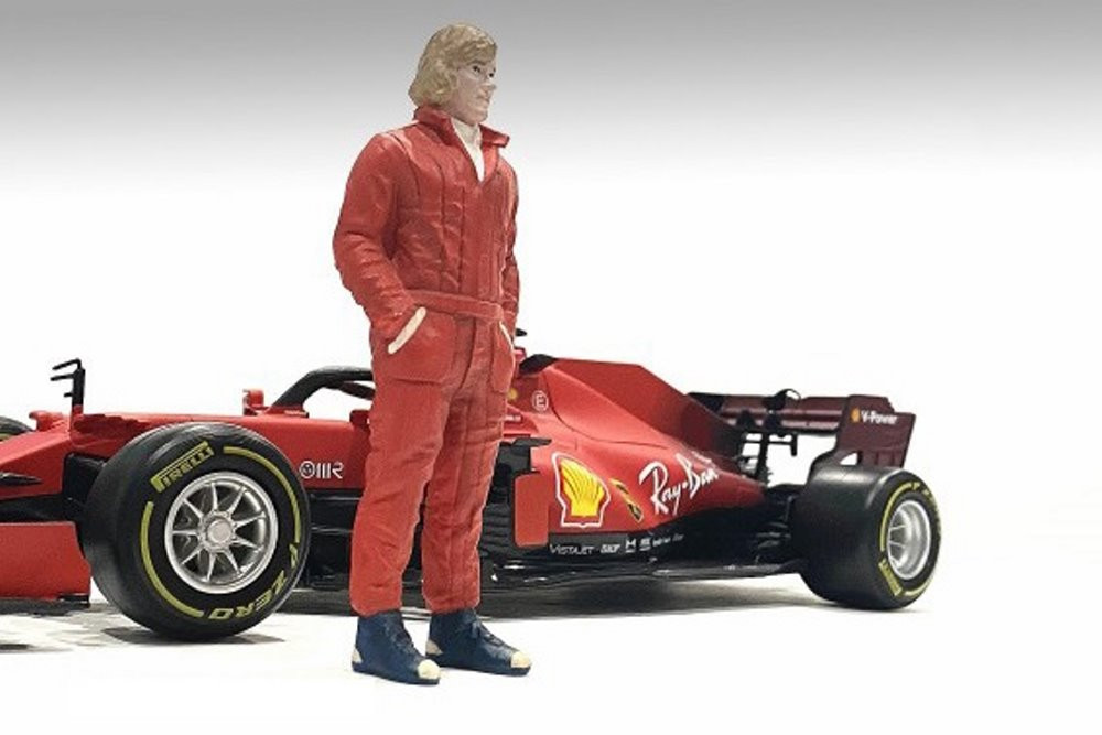 Racing Legends - The 70s Driver A, American Diorama 76351 - 1/18 Scale Figurine - Diorama Accessory