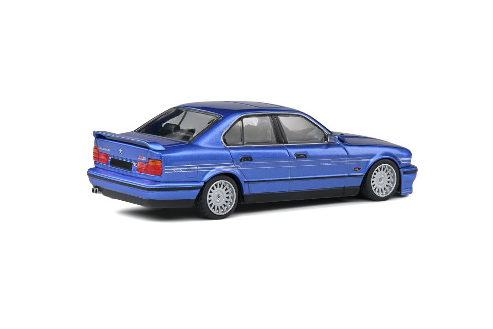 1994 BMW Alpina B10 (E34) BiTurbo, Blue - Solido S4310401 - 1/43 Scale Diecast Model Toy Car